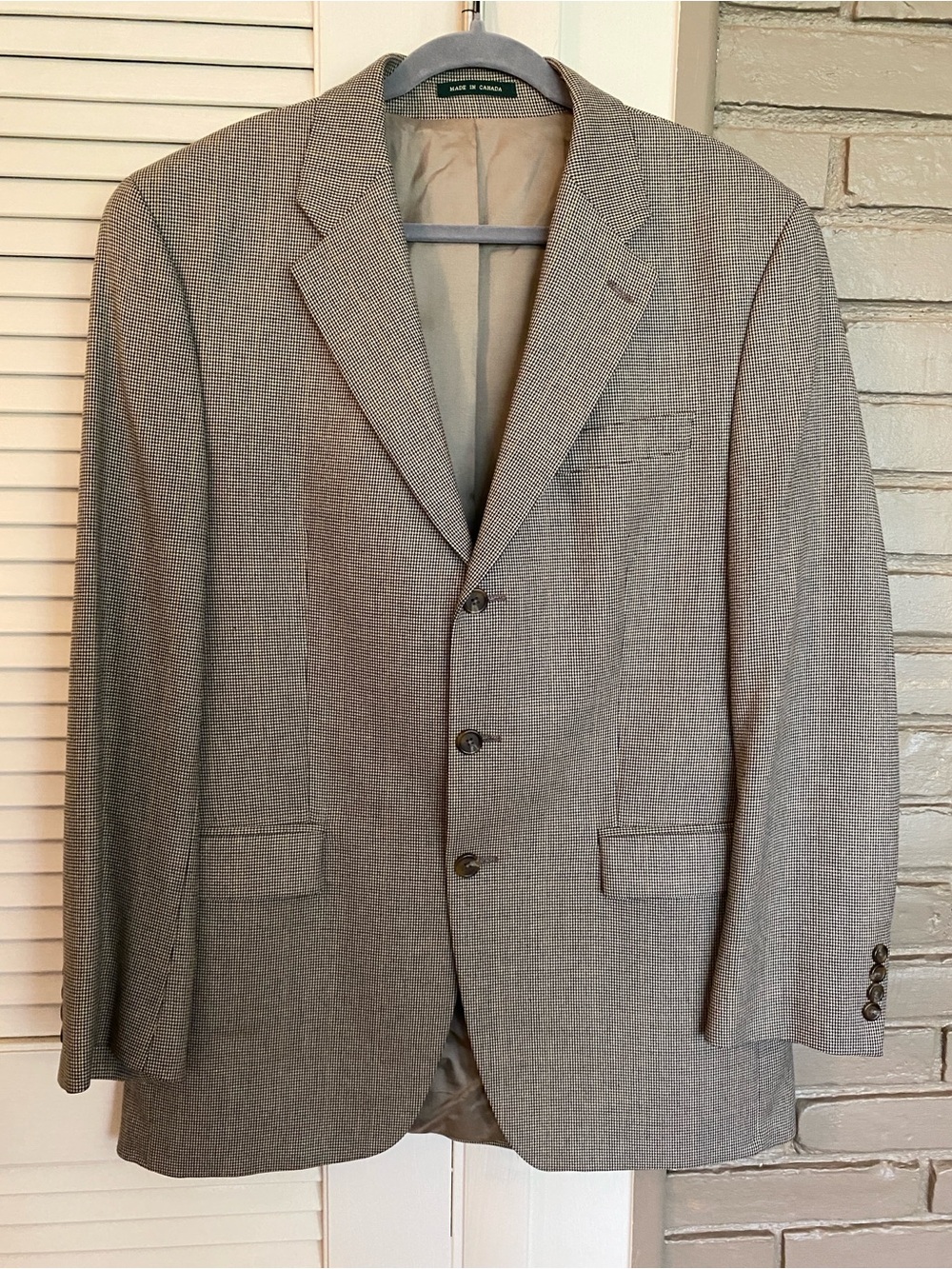 Ralph Lauren Men's Glen Plaid Sport Coat in Grey